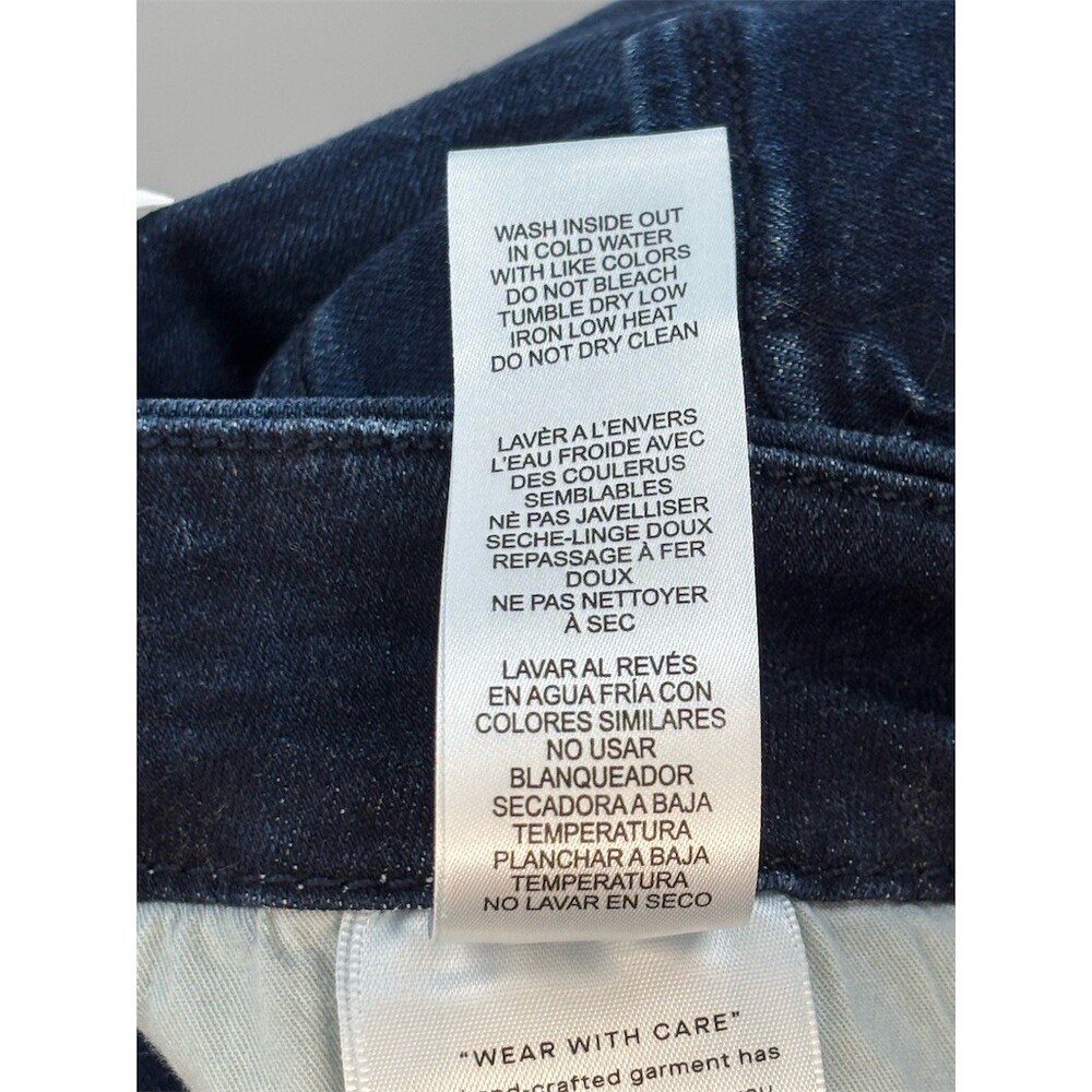 Good American Always Fit Good Legs Skinny Jeans Medium Dark Wash High Rise - Picture 13 of 14